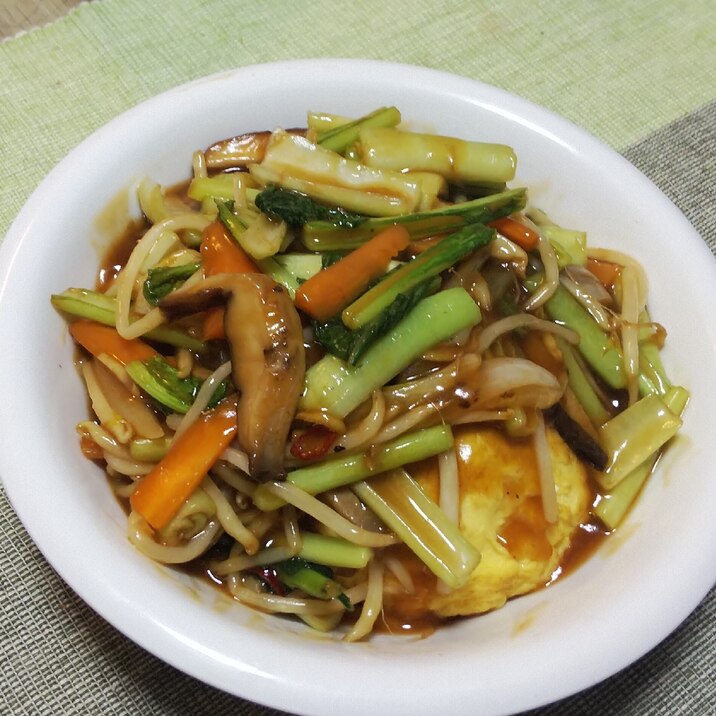 天津飯風野菜あんかけ丼☆